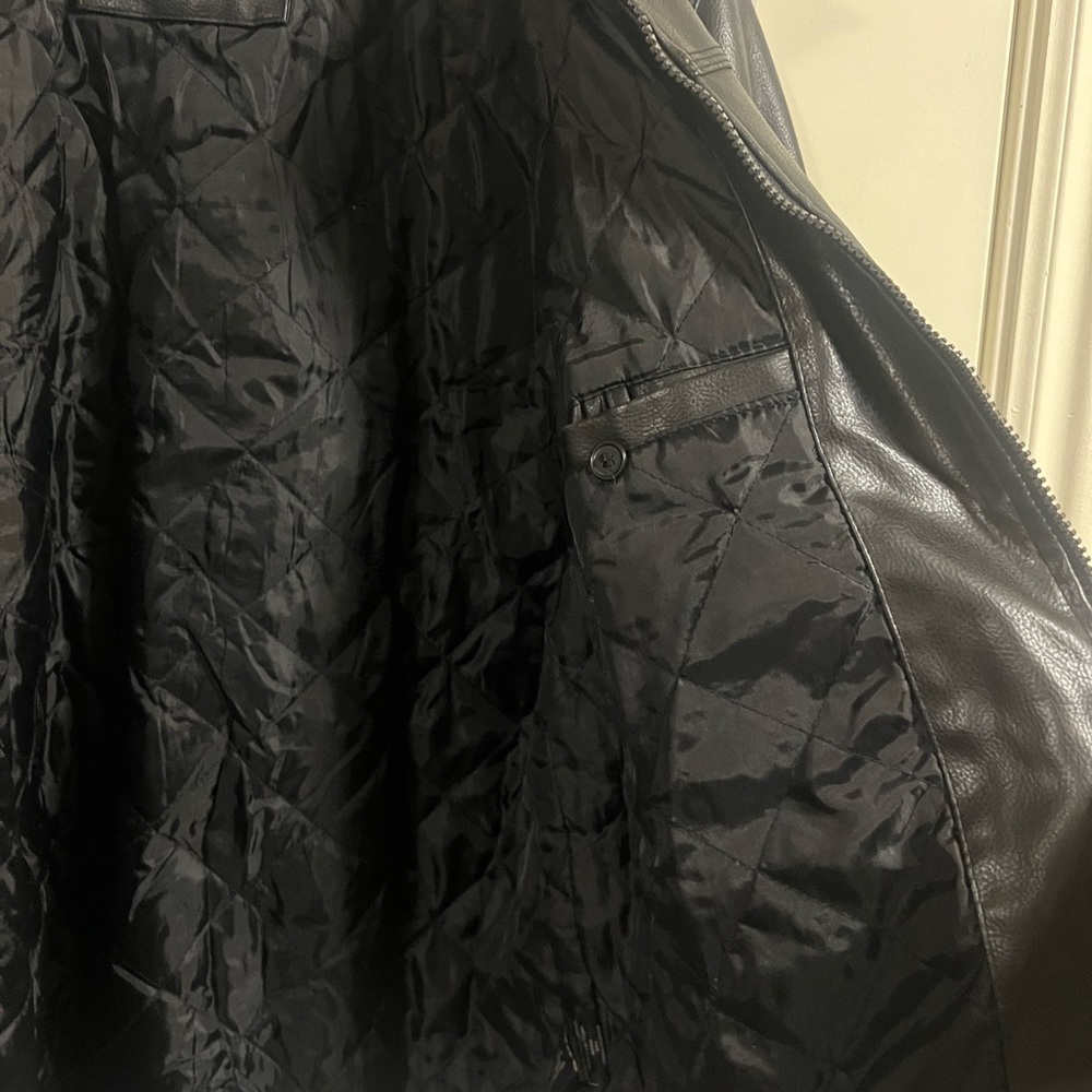 Faux-Leather Jacket - Picture 3 of 3